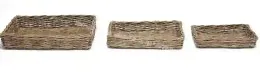 Корзина Secret De Maison Numbai (набор из 3 штук ) натуральный ротанг, Натуральный Кубу / Natural Kubu-2